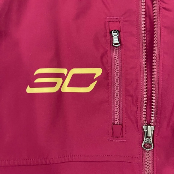 Under Armour ColdGear Curry Life Long Range Bomber Jacket - Men’s Size Large NWT - Picture 5 of 6